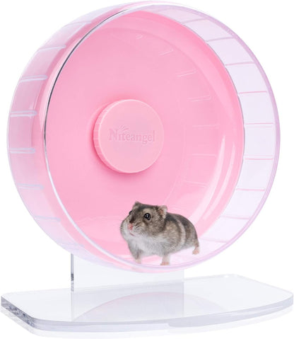 Niteangel Super-Silent Hamster Exercise Wheels: - Quiet Spinner Hamster Running Wheels with