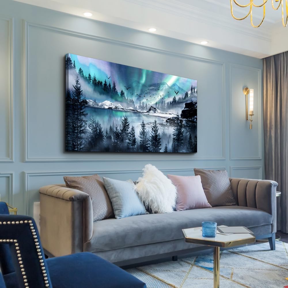 hyidecorart Modern Canvas Wall Art For Office Large Wall Decorations For Living Room Stretched And