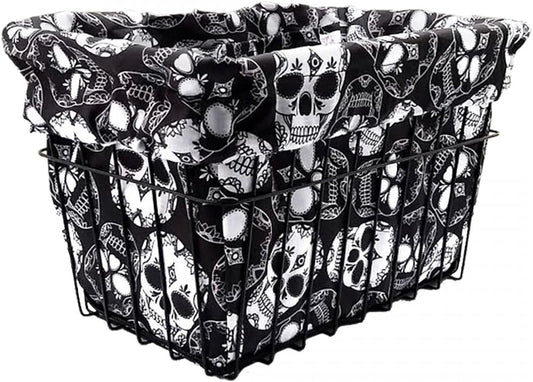 Cruiser Candy Bike Basket Liner Waterproof, Universal Fit for Most Bike Baskets, Stylish 2in1Tote