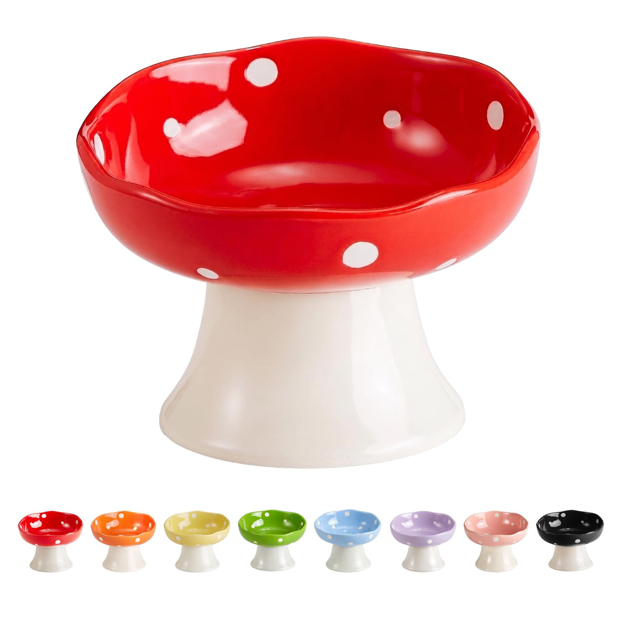 Red Mushroom Cat Bowl. Chosen for real quality, fits naturally into modern pet homes.