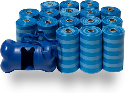 Best Pet Supplies Dog Poop Bags (240 Bags) for Waste Refuse Cleanup, Doggy Roll Replacements for
