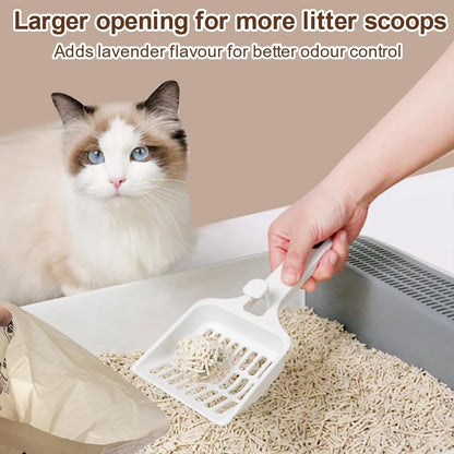 Coffee Dog Poo Bags Coffee scent - 120 Large Biodegradable Poop Bags, Extra Thicken Strong Corn