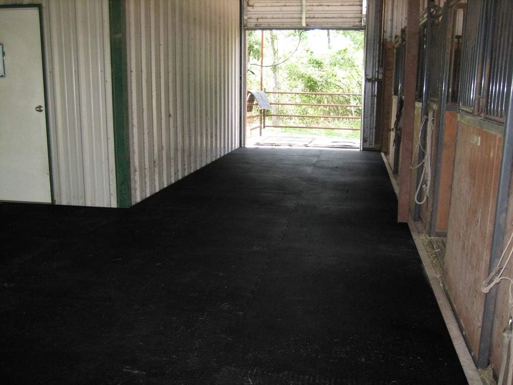 American Floor Mats - Horse/Stable Mats - Heavy Duty Stall Mats - Thick, Durable Rubber Flooring