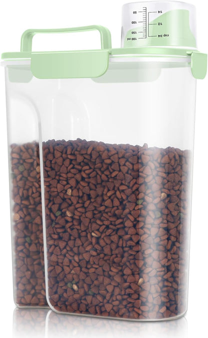 TBMax Cat Dog Food Storage Container 5 to 7 lbs, Secondary Pet Food Storage Beyond a Large Dog Food