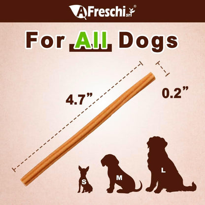 AFreschi Turkey β-Carotene Stick Dog Treats – 6 oz, USA-Sourced Trukey, All-Natural
