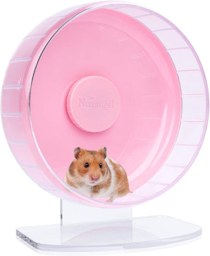 Niteangel Super-Silent Hamster Exercise Wheels: - Quiet Spinner Hamster Running Wheels with