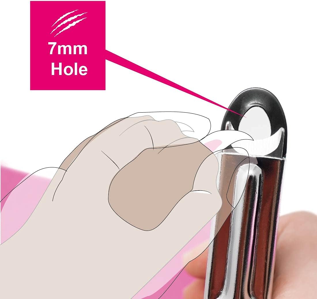 Guillotine Type Dog Nail Clippers for Small and Medium-Sized Dogs, Safety Guard to Avoid Over