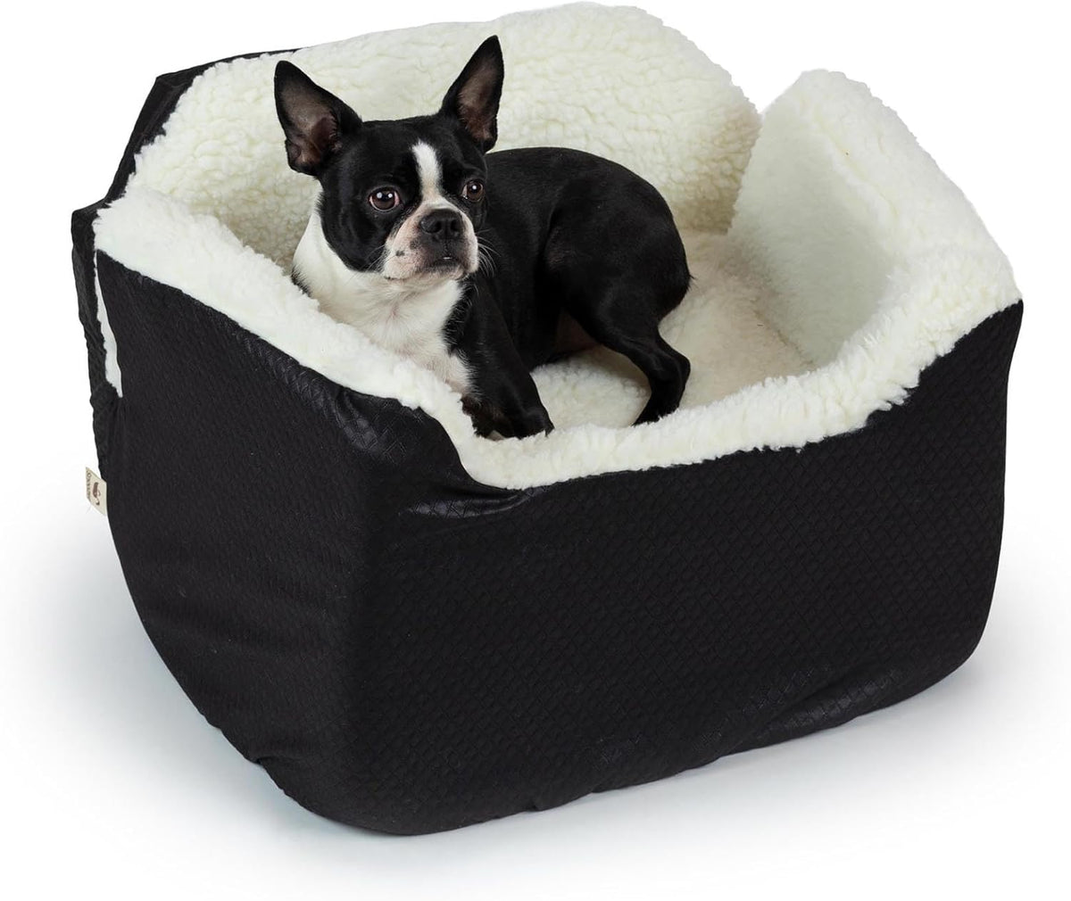 Snoozer Lookout I Car Seat - Dog Car Seats for Small Dogs, Puppy Booster Bed for Small & Medium