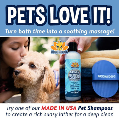 Bodhi Dog Shampoo Brush - Pet Grooming & Bath Supplies for Dogs and Cats - Bath Brush for Long &