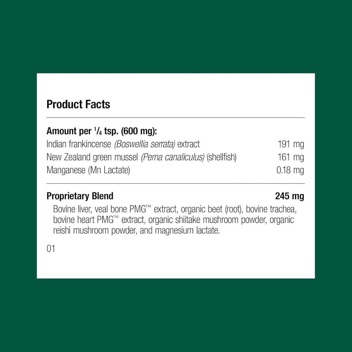 Standard Process Canine Musculoskeletal Support - Bone & Joint Health Formula for Pets - Canine