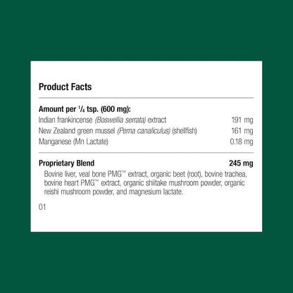 Standard Process Canine Musculoskeletal Support - Bone & Joint Health Formula for Pets - Canine