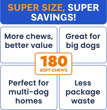 Bark&Spark Dog Probiotics & Digestive Enzymes (Gut Health) Allergy & Itchy Skin - Pet Diarrhea Gas
