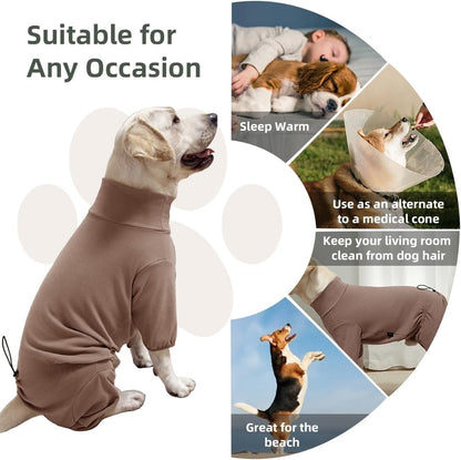 Dog Pyjamas PJS Sweater Clothing and Home Clothing Suitable for Medium to Large Breeds of Dogs, Dog