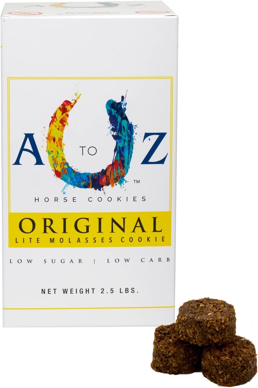Horse Treats, Original Flavor, A Softer Cookie/Pill Popper Made w/Lite Molasses, Low Carb/Sugar