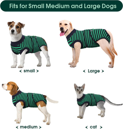 Kuoser Recovery Suit for Dogs Cats After Surgery, Professional Pet Recovery Shirt Dog Abdominal