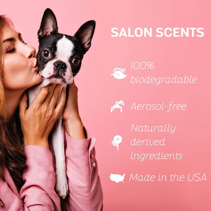 Bark2Basics Salon Scents Pet Grooming Cologne - 8 oz, Natural Professional Grade Perfume for Dogs