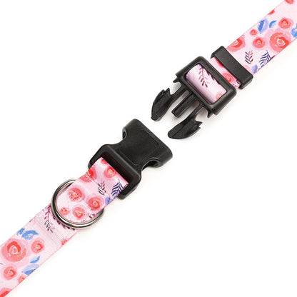 Mercano Adjustable Dog Collar - Special Design Patterns, Soft Nylon Comfortable Durable Pet Collar