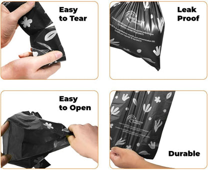 Best Pet Supplies Poop Bags for Dogs, 50% Post-Consumer Recycled Content dog waste bags on rolls