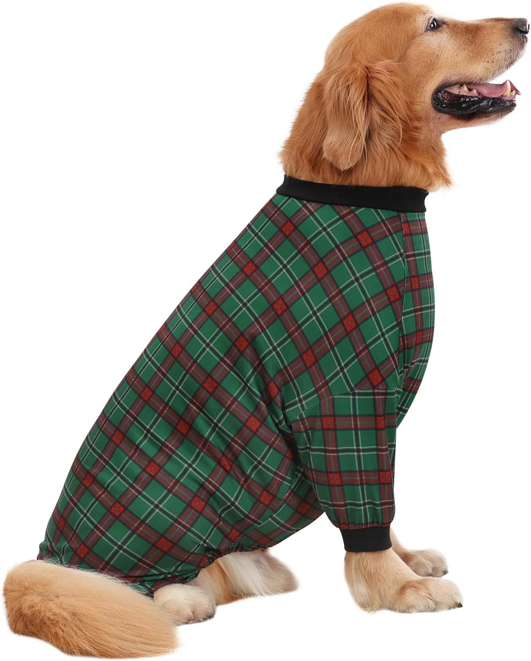 HDE Dog Pajamas One Piece Jammies Jumpsuit Pet Clothes Outfit Stretchy Lightweight Comfy Shirt Pjs