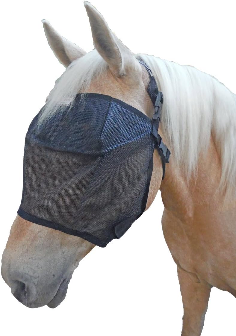 EquiVizor 95% UV Eye Protection (Mini) Standard Horse Fly Mask - Help with Uveitis, Corneal Ulcer