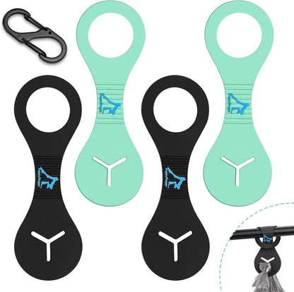 PuppyDoggy Dog Poop Bag Holder for Leash Waste Bag Carrier Dog Poop Bag Dispenser for Walking