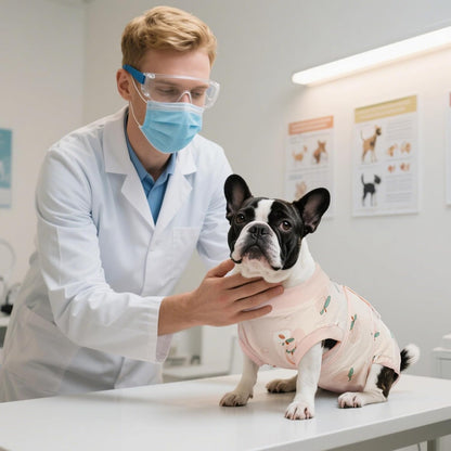 Kuoser Recovery Suit for Dogs Cats After Surgery, Professional Pet Recovery Shirt Dog Abdominal