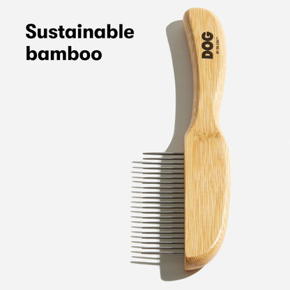 DOG by Dr Lisa - Comb - Detangling Dog Comb - Dematting Grooming Tool - Metal Combs Teeth Removes