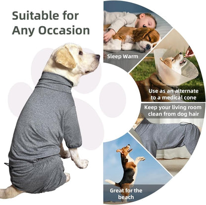 Dog Pyjamas PJS Sweater Clothes and Home Clothing Suitable for Small to Medium Breeds of Dogs, Dog