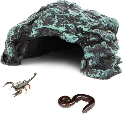Spider Hide Shelter, Scorpion Terrarium Landscape, Centipedes Rest Hideout Cave, Small Turtle Hole