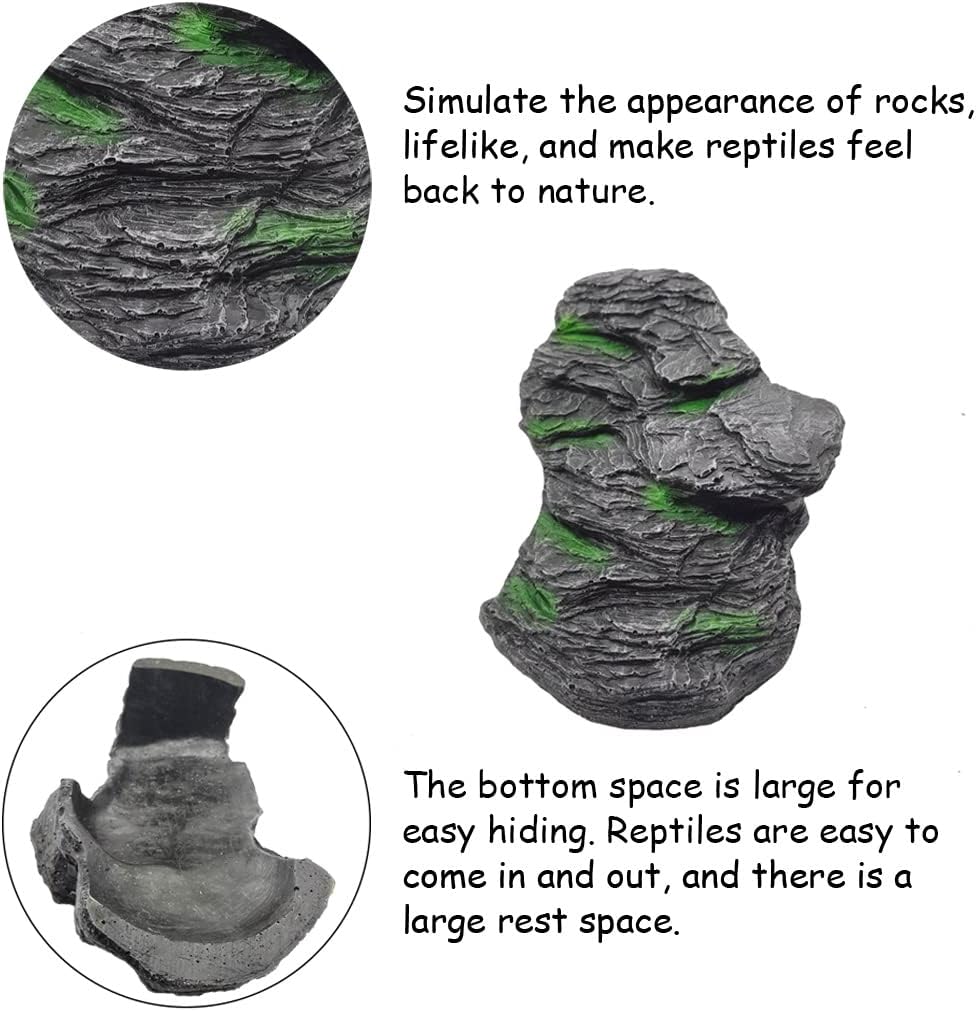 Turtle Basking Platform Large Tortoise Dock Resting Rock Turtle Climbing Ramp Shale Step Ledge