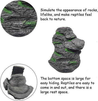Turtle Basking Platform Large Tortoise Dock Resting Rock Turtle Climbing Ramp Shale Step Ledge