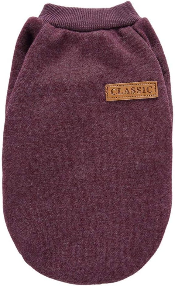Jecikelon Dog Clothes Dogs Sweater Soft Puppies Clothing Winter Puppy Sweaters Warm Outfit for Dogs
