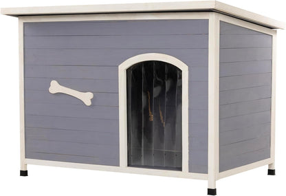 Large Solid Wooden Dog House,Suitable for Both Indoor and Outdoor, Suitable for Large Dogs and