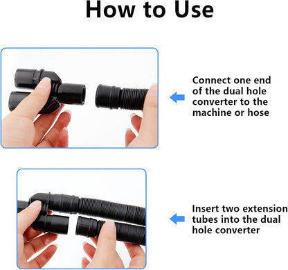 Reptile Fogger Extension Tube, Accessories of Reptile Humidifier Mister Suitable for Reptiles