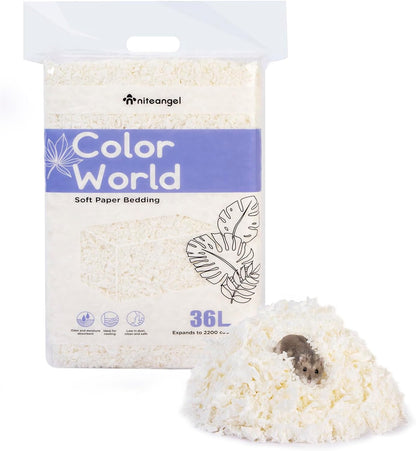 Niteangel Aspen Shaving Hamster Beddings for Syrian Dwarf Hamster Gerbil Mice Degu Rat Rabbit Bunny