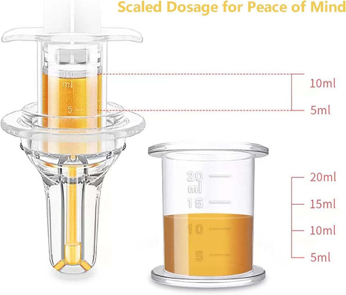 Pet Liquid Feeding Kit Pet Feeding Syringe Soft Tip, Cat Dog Syringe Bottles for Pet Feeding,Pet