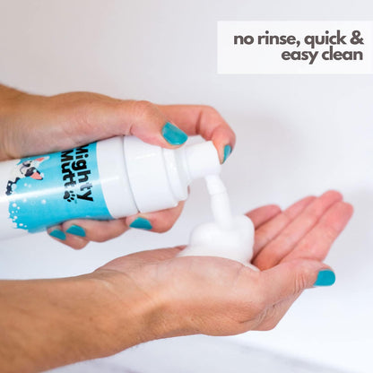Mighty Mutt Hypoallergenic Waterless Shampoo for Dogs | Dry Shampoo for Dogs | Waterless Foam No
