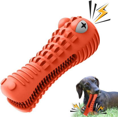 Dog Toys for Aggressive Chewers Large Medium Breed, Indestructible Dog Toothbrush Chew Toys