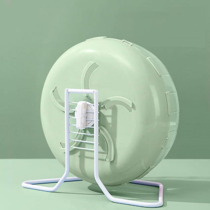 Jeeone Silent Hamster Wheel 7 inch, Hamster Exercise Wheel, Height-Adjustable Hamster Wheel Cage