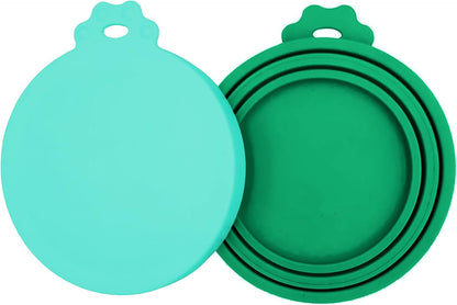 2 Pack Pet Food Cans Lids, Silicone Food Can Covers for Dog and Cat, BPA Free/Food Safe/Universal