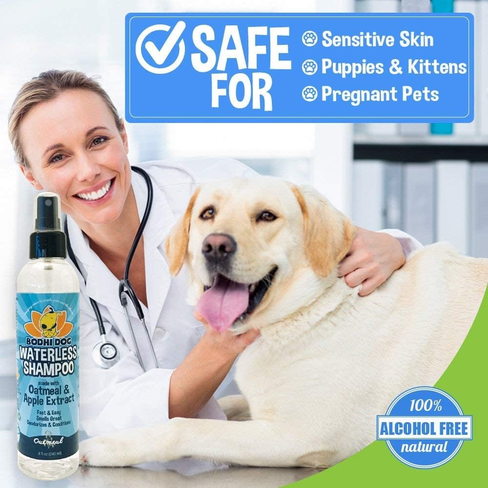 Bodhi Dog Waterless Shampoo - Natural Dry Shampoo for Dogs & Cats - Neutralizes Pet Odor - No Rinse