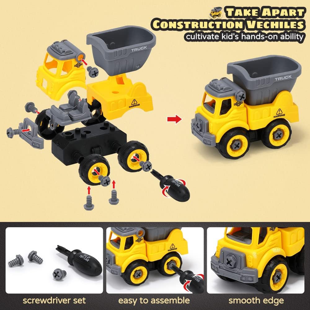 OENUX Play Sand Construction Set, Beach Building Castle Kit w/ 2.2lbs Play Sand, 4 Take Apart