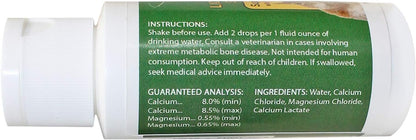 Liquid Calcium Supplement 2 oz. - Supports Healthy Bones & Prevents Calcium Deficiencies - for