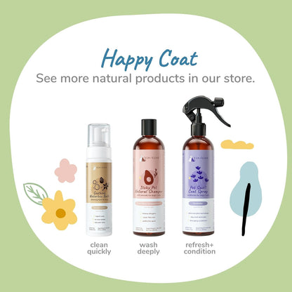 kin+kind Waterless Dry Shampoo for Dogs - Rinse-Free, Eliminate Itch and Odor, Natural Formula with