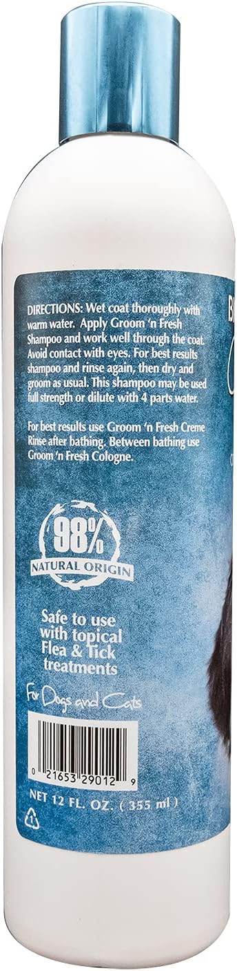 Bio-Groom Groom'n Fresh Dog Shampoo – Odor Eliminating, Dog Bathing Supplies, Puppy Wash, Cat & Dog