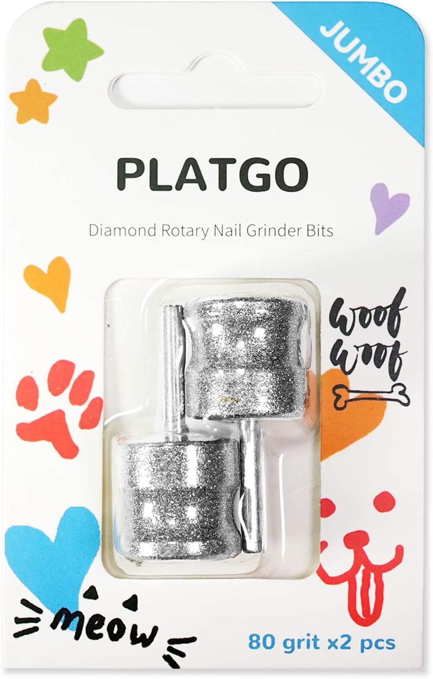 Jumbo Diamond Dremel Dog Nail Grinder Attachment, Diamond Dremel Bits Sanding Drums, Faster Dremel