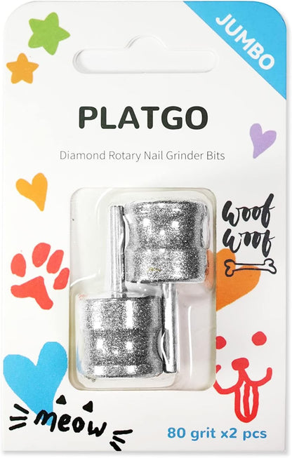 Jumbo Diamond Dremel Dog Nail Grinder Attachment, Diamond Dremel Bits Sanding Drums, Faster Dremel