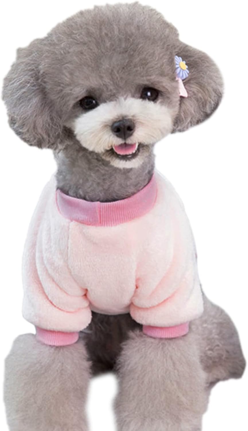 Jecikelon Pet Dog Clothes Dog Sweater Soft Thickening Warm Pup Dogs Shirt Winter Puppy Sweater for