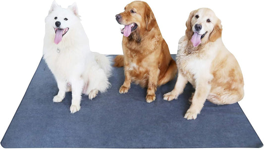 Peepeego Non-Slip Dog Pad 65 x 48, Washable Puppy Pads with Fast Absorbent, Waterproof for