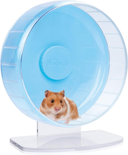 Niteangel Super-Silent Hamster Exercise Wheels: - Quiet Spinner Hamster Running Wheels with